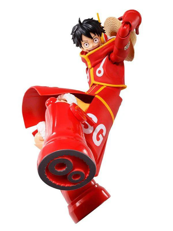 One Piece Monkey D. Luffy Egg Head S.H. Figuarts Action Figure By Bandai Tamshii - Image 2