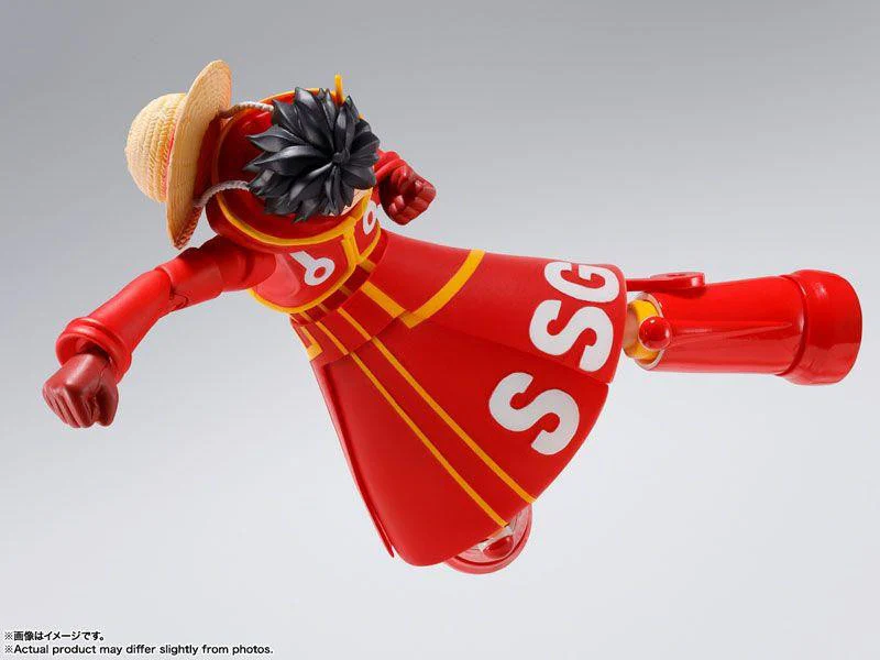 One Piece Monkey D. Luffy Egg Head S.H. Figuarts Action Figure By Bandai Tamshii - Image 4