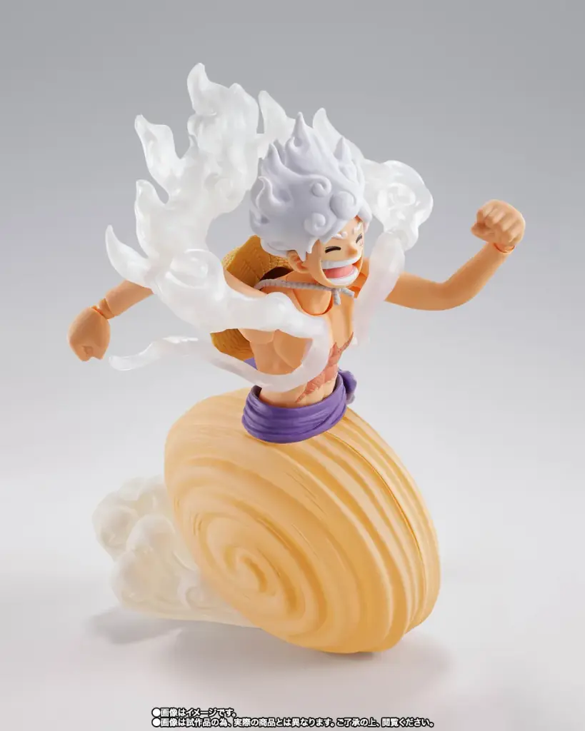 One Piece Monkey.D.Luffy Gear5 Future Island Egghead S.H.Figuarts Action Figure By Bandai Tamashii - Image 6
