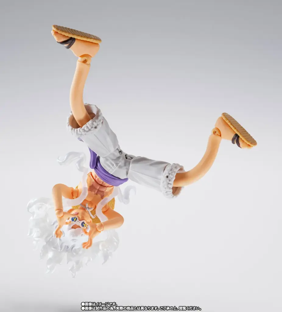 One Piece Monkey.D.Luffy Gear5 Future Island Egghead S.H.Figuarts Action Figure By Bandai Tamashii - Image 7