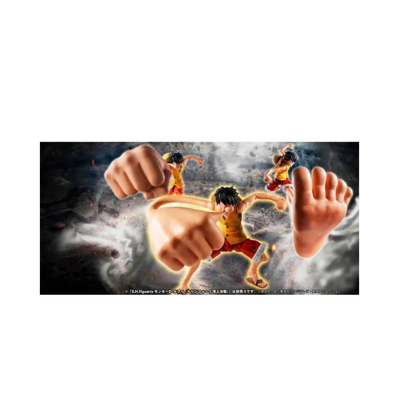 One Piece Monkey.D.Luffy Marineford “Gear Three” Option Parts Set Sh Figuarts By Bandai Tamashii - Image 5