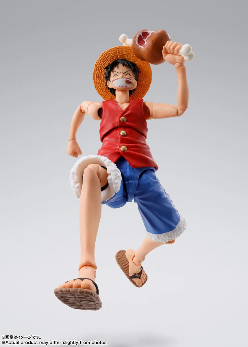 One Piece Monkey D. Luffy Romance Dawn S.H.Figuarts Action Figure by Bandai Tamashii - Image 3