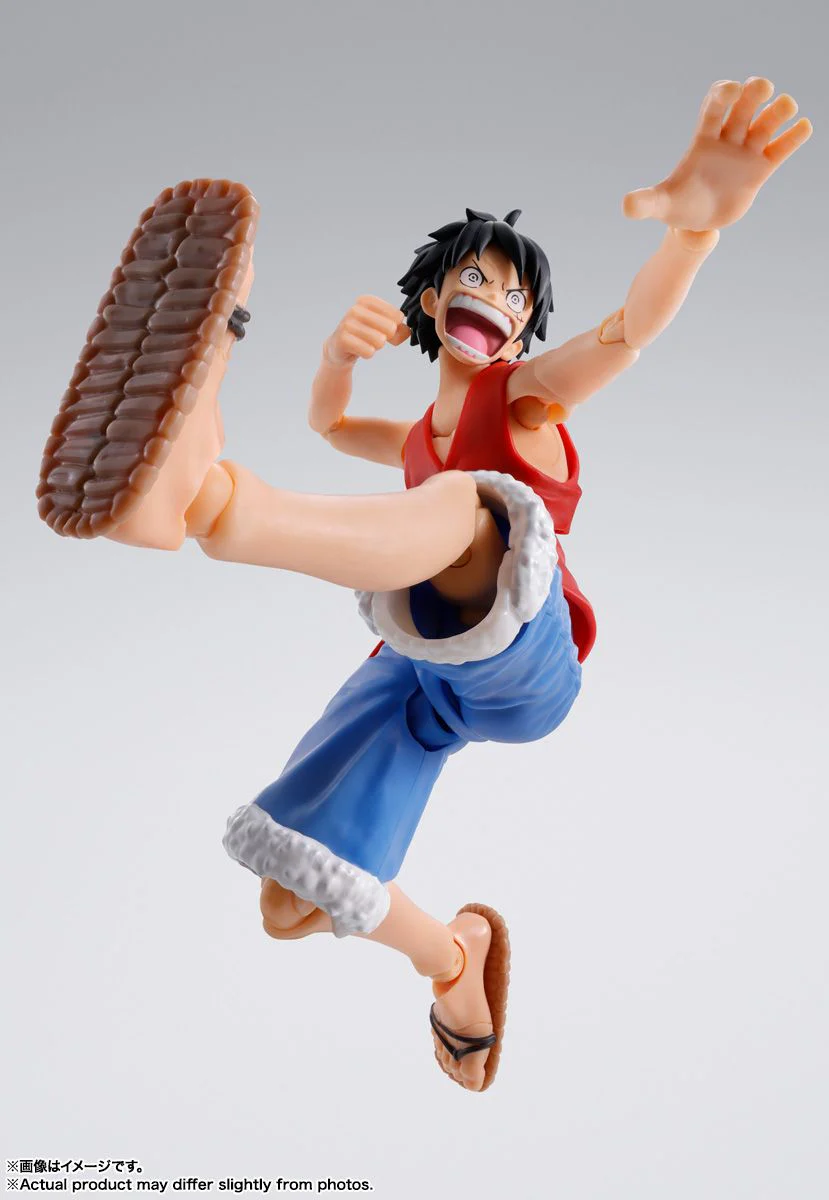 One Piece Monkey D. Luffy Romance Dawn S.H.Figuarts Action Figure by Bandai Tamashii - Image 5