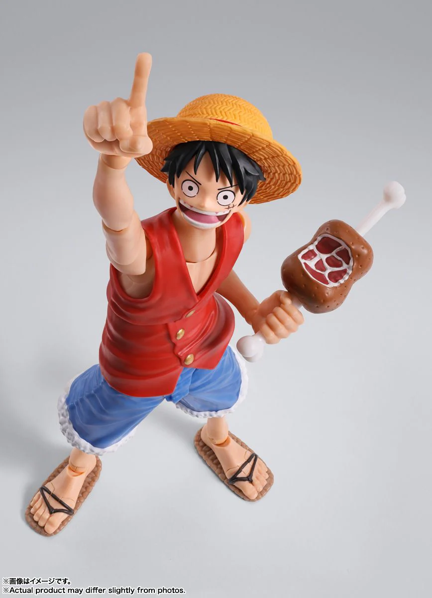 One Piece Monkey D. Luffy Romance Dawn S.H.Figuarts Action Figure by Bandai Tamashii - Image 6