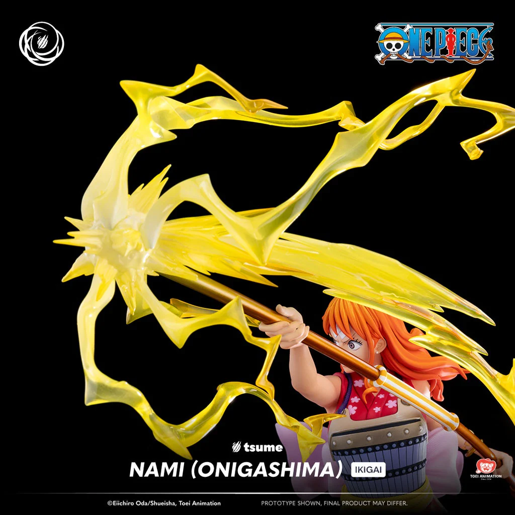 One Piece Nami (Onigashima) 1/6 Scale Limited Editon Ikigai Statue By Tsume - Image 10