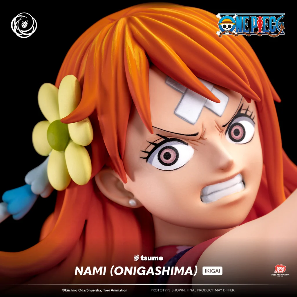One Piece Nami (Onigashima) 1/6 Scale Limited Editon Ikigai Statue By Tsume - Image 2