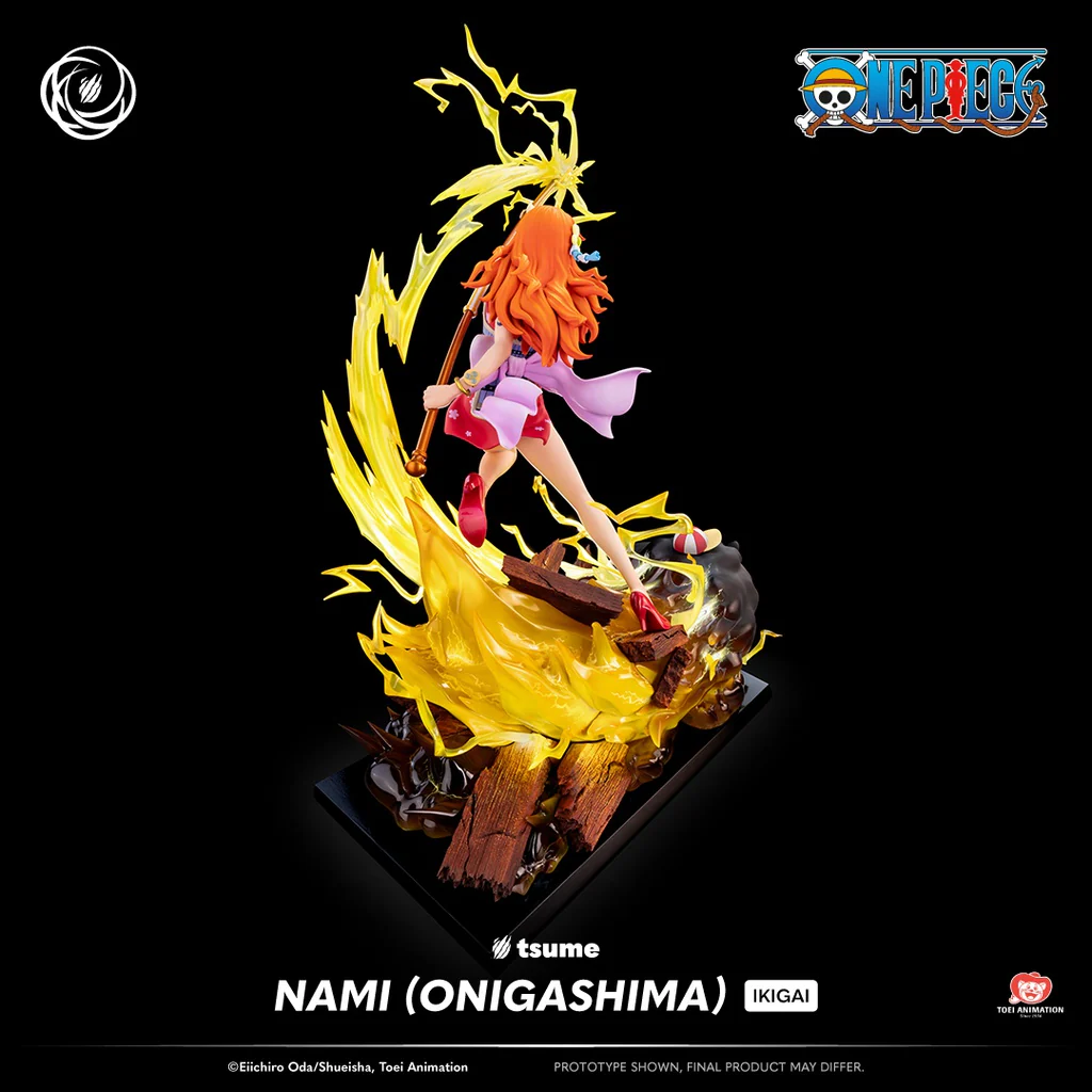 One Piece Nami (Onigashima) 1/6 Scale Limited Editon Ikigai Statue By Tsume - Image 5