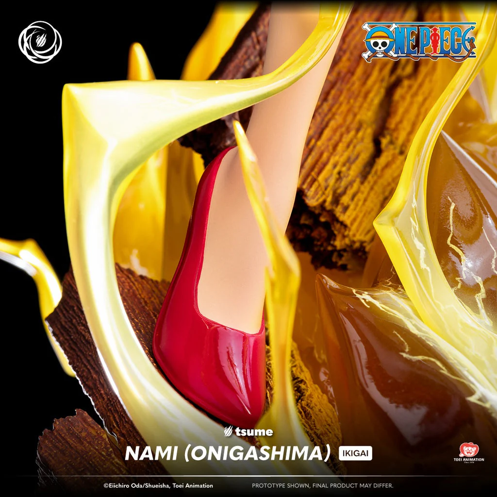One Piece Nami (Onigashima) 1/6 Scale Limited Editon Ikigai Statue By Tsume - Image 9