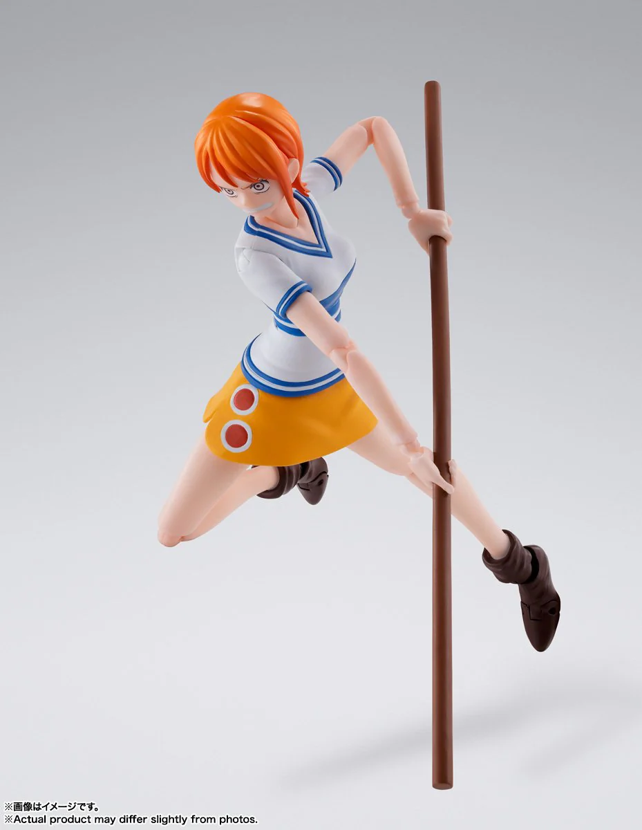 One Piece NAMI Romance Dawn S.H.Figuarts Action Figure by Bandai Tamashii - Image 3