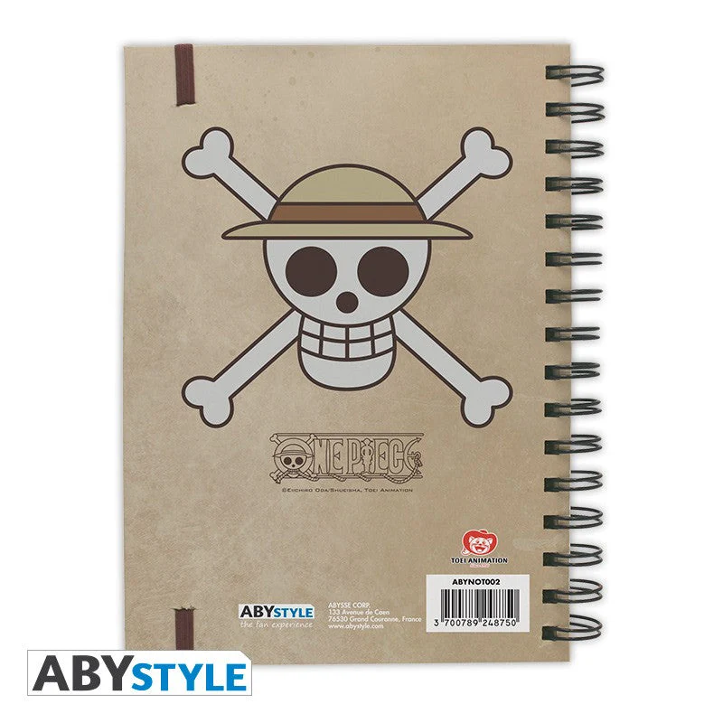 One Piece "Wanted Luffy" Notebook by Abystyle - Image 2