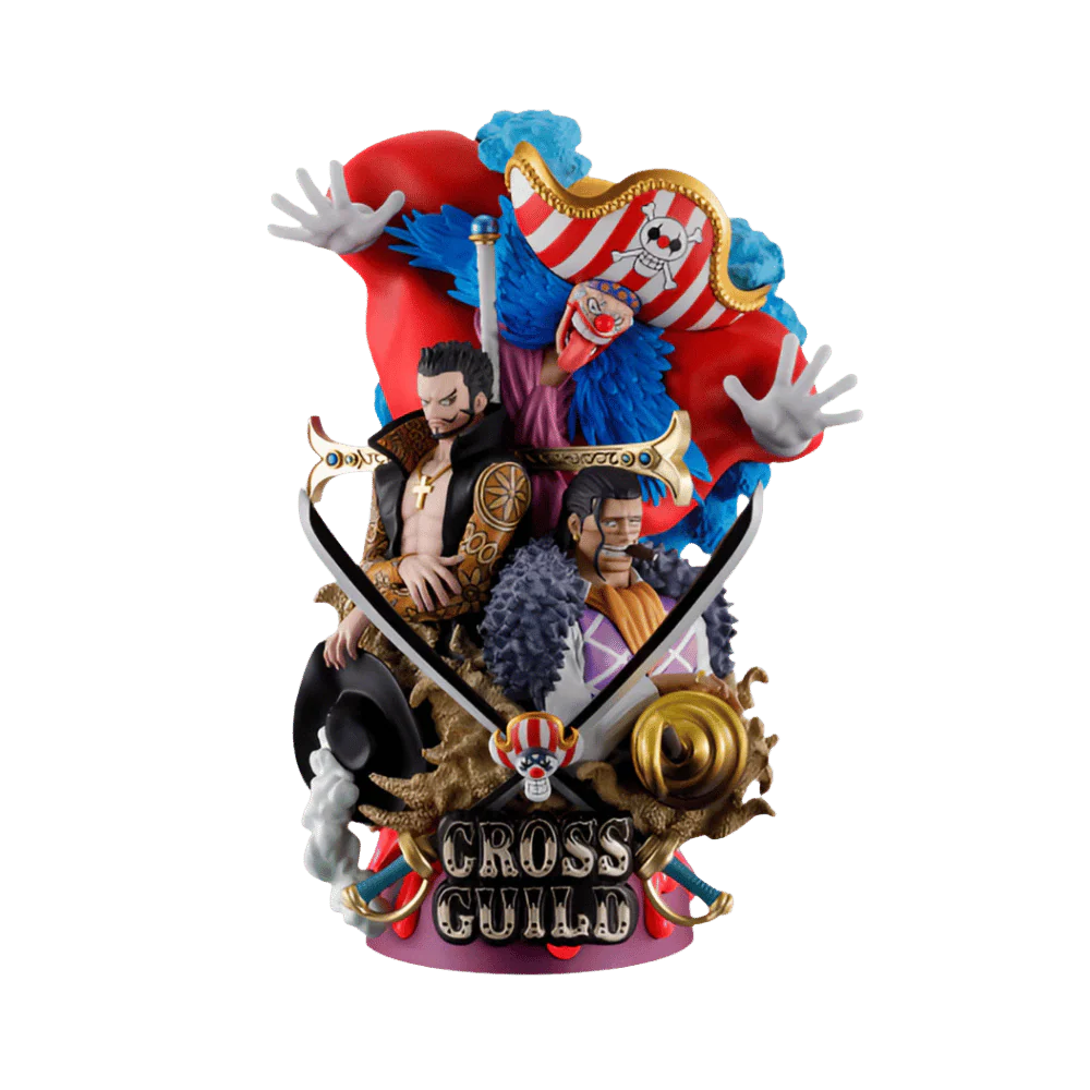 One Piece Petitrama Dx One Piece Logbox Re Birth 03 Cross Guild Figure By Megahouse