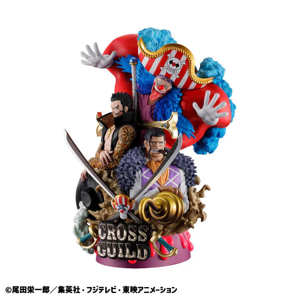 One Piece Petitrama Dx One Piece Logbox Re Birth 03 Cross Guild Figure By Megahouse - Image 3