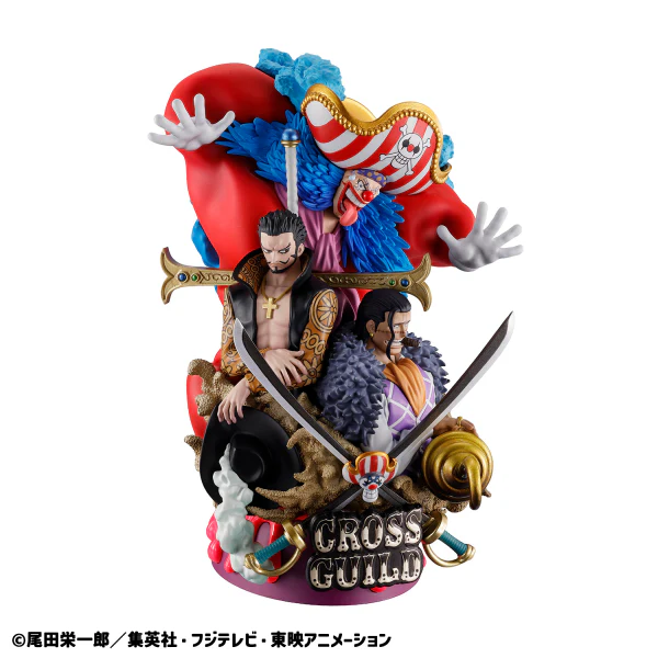 One Piece Petitrama Dx One Piece Logbox Re Birth 03 Cross Guild Figure By Megahouse - Image 4