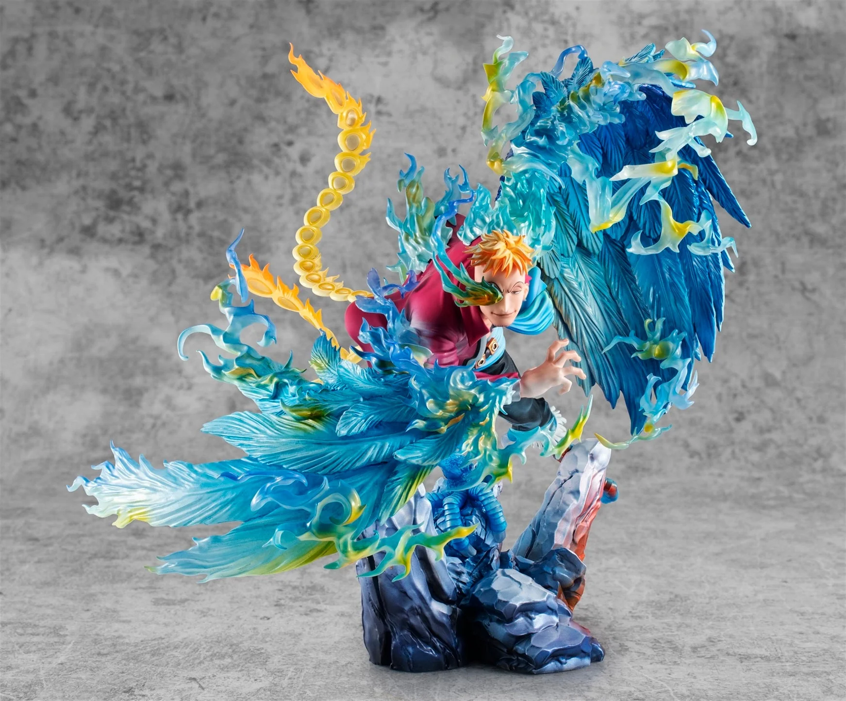 One Piece Portrait of Pirates MAS-Maximum Marco the Phoenix (Leader of the 1st Group of Whitebeard Pirates Ver.) By MegaHouse - Image 4