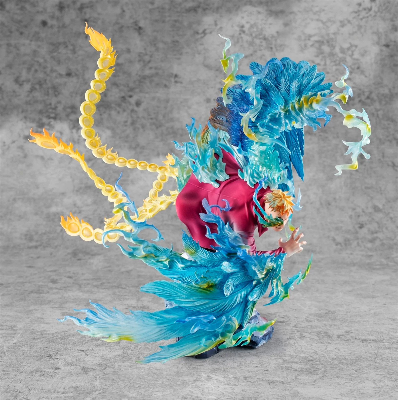 One Piece Portrait of Pirates MAS-Maximum Marco the Phoenix (Leader of the 1st Group of Whitebeard Pirates Ver.) By MegaHouse - Image 5