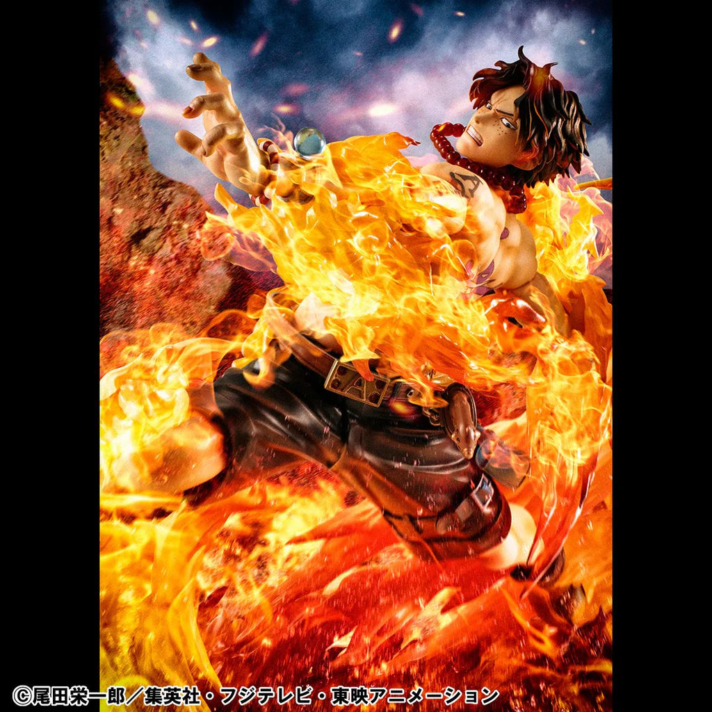 ONE PIECE "NEO-MAXIMUM” - Portgas D. Ace 15th LIMITED Ver. Portrait Of Pirates Fgure (Super Limited Reprint) - Image 3