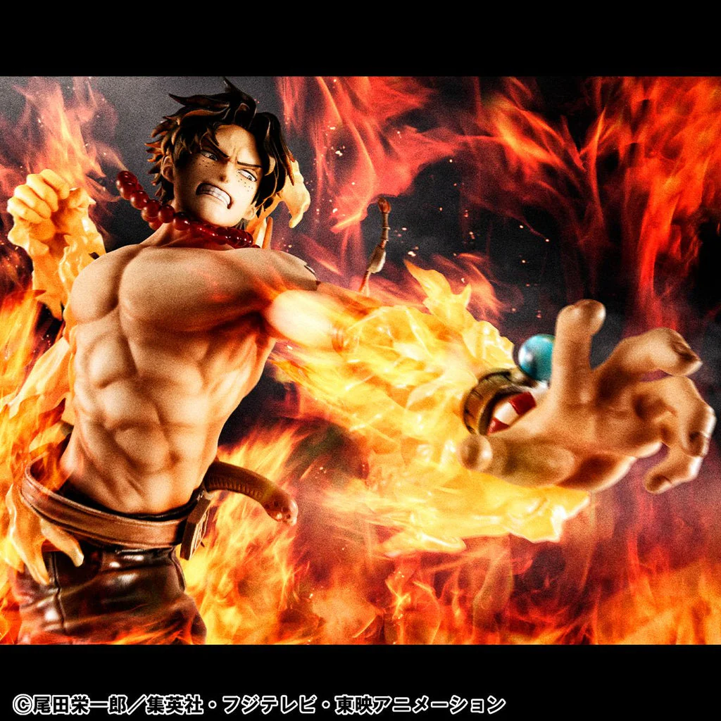 ONE PIECE "NEO-MAXIMUM” - Portgas D. Ace 15th LIMITED Ver. Portrait Of Pirates Fgure (Super Limited Reprint) - Image 4