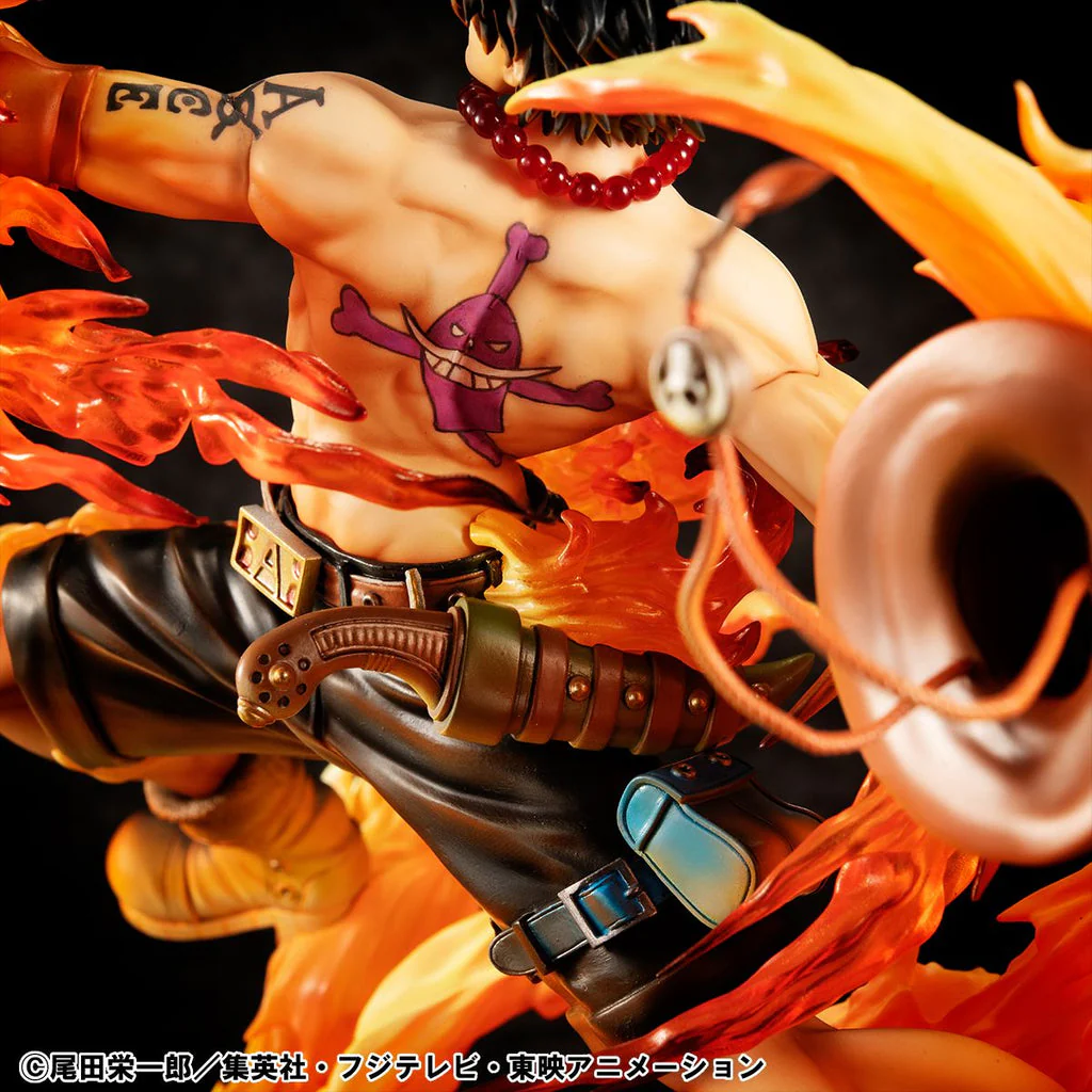 ONE PIECE "NEO-MAXIMUM” - Portgas D. Ace 15th LIMITED Ver. Portrait Of Pirates Fgure (Super Limited Reprint) - Image 6