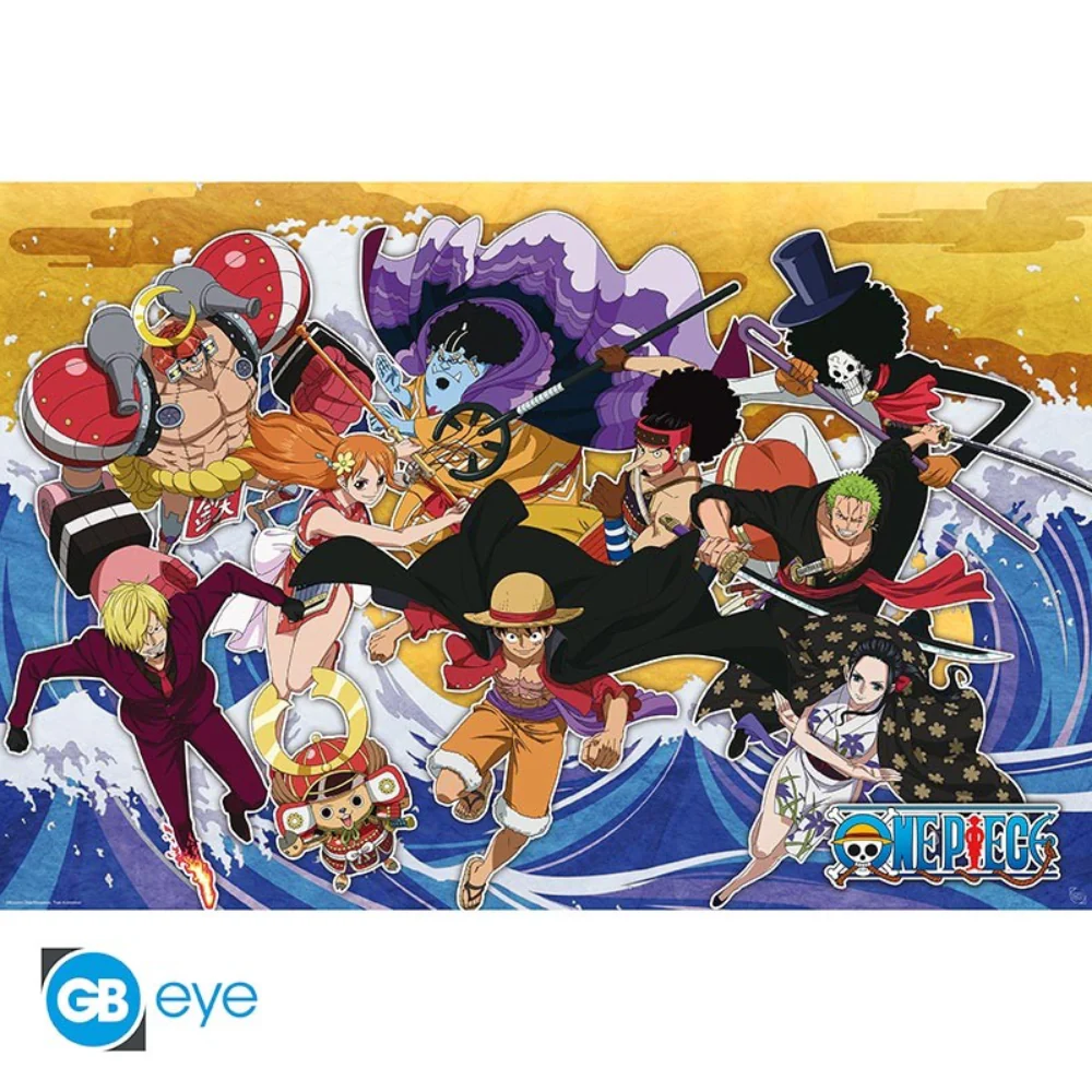One Piece The Crew In Wano Country 91X61 cm Poster by Gb Eye