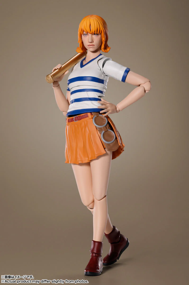 One Piece Nami A Netflix Series: ONE PIECE S.H Figuarts Action Figure by Bandai Tamashii - Image 3