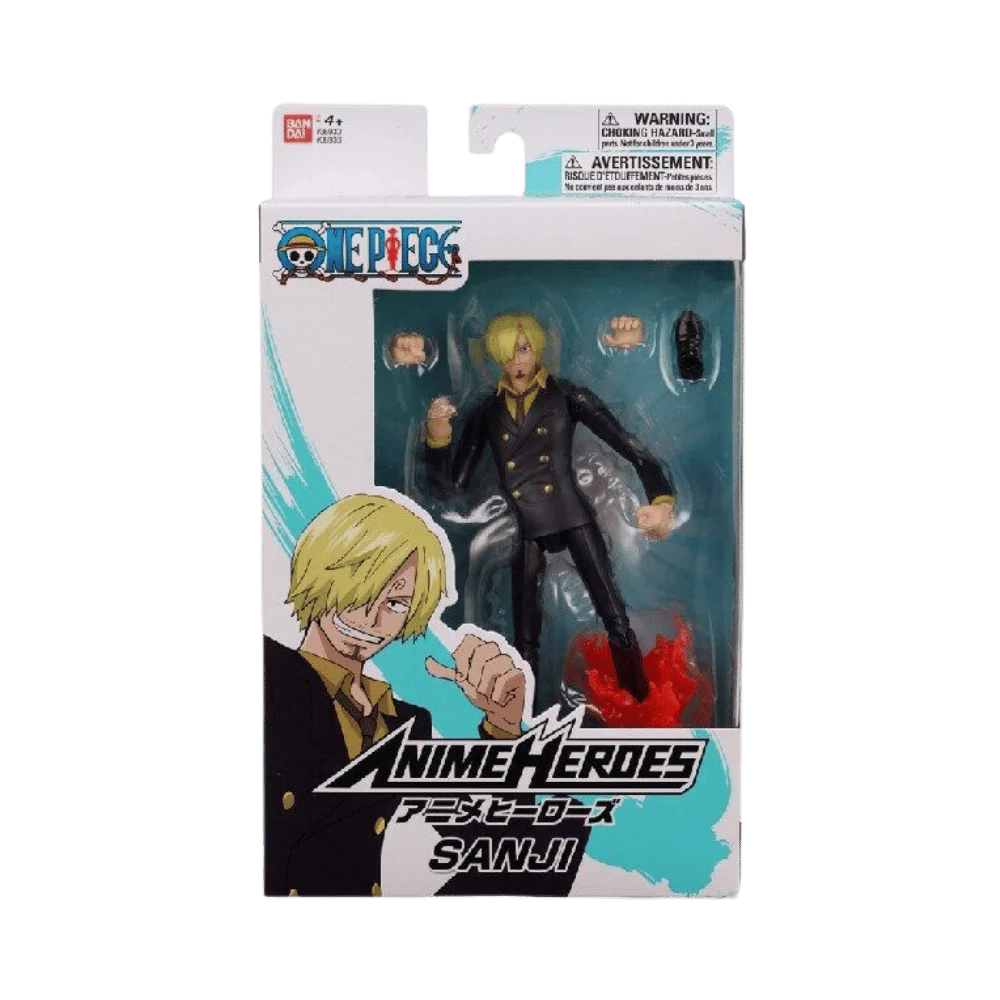 ONE PIECE SANJI 7" Anime Heroes Action Figure by Bandai