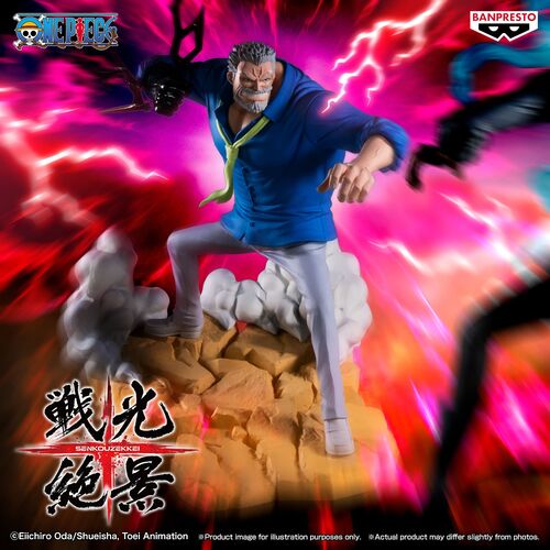 One Piece Senkozekkei Monkey D.Garp Figure By Banpresto - Image 2