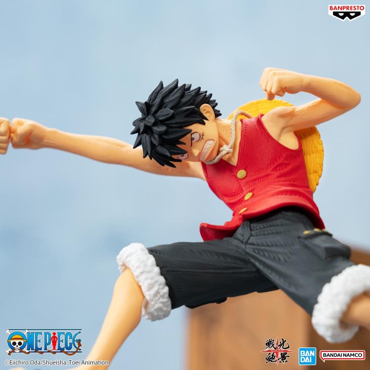 ONE PIECE SENKOZEKKEI MONKEY.D.LUFFY Figure By Banpresto - Image 2