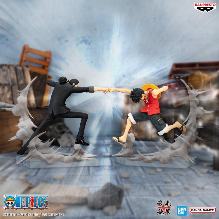 ONE PIECE SENKOZEKKEI MONKEY.D.LUFFY Figure By Banpresto - Image 3
