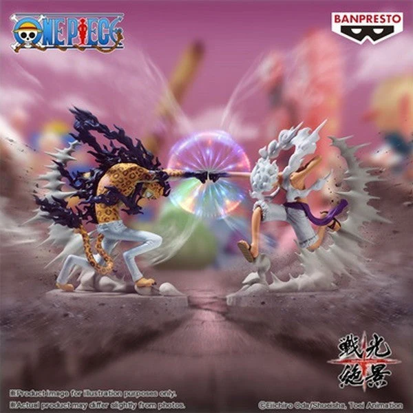 ONE PIECE SENKOZEKKEI MONKEY.D.LUFFY GEAR 5 Figure By Banpresto - Image 2
