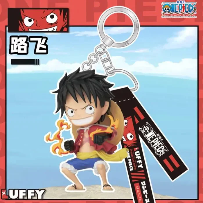 One Piece Straw Hat Crew Single Blind Box Keychain - Image 6