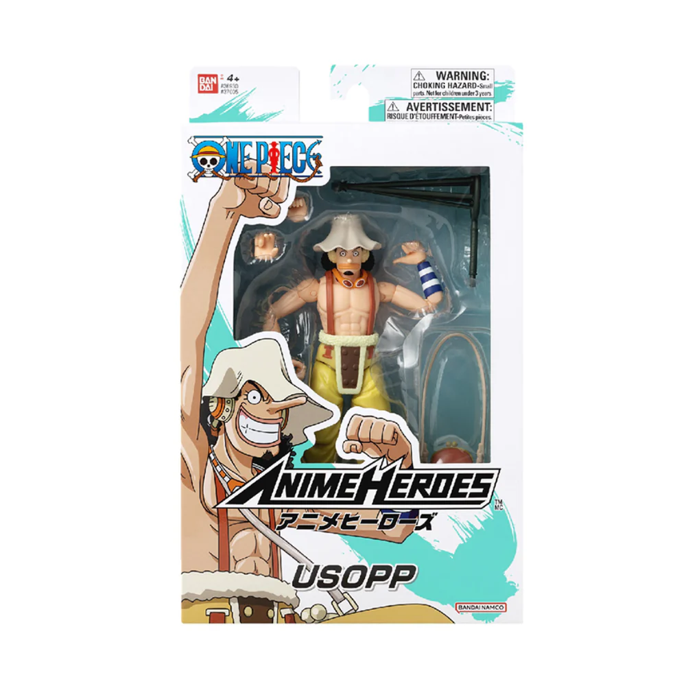 One Piece Usopp 7" Anime Heroes Action Figure by Bandai