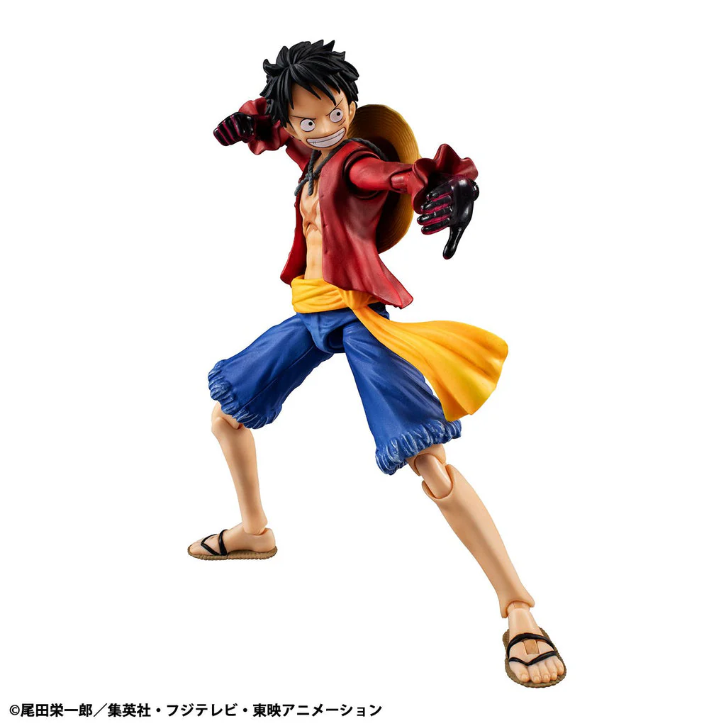 One Piece Variable Action Heroes Monkey D. Luffy (Haki Armament Ver.) Action Figurei By Figure Megahouse - Image 2