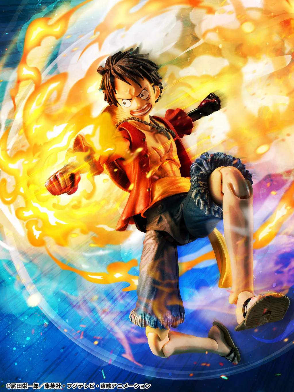 One Piece Variable Action Heroes Monkey D. Luffy (Haki Armament Ver.) Action Figurei By Figure Megahouse - Image 5