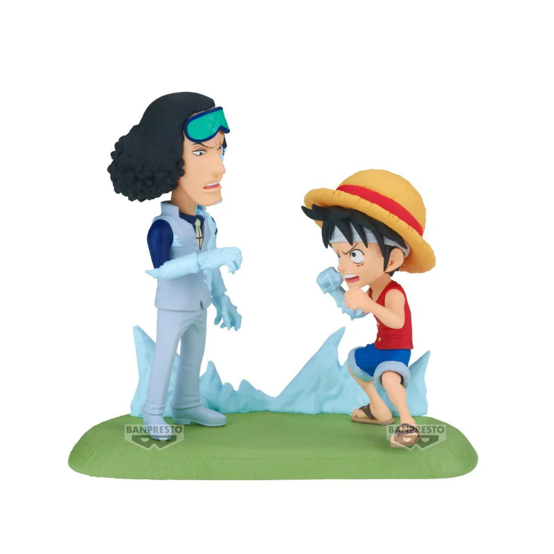 ONE PIECE WORLD COLLECTABLE FIGURE LOG STORIES-MONKEY.D.LUFFY VS KUZAN-