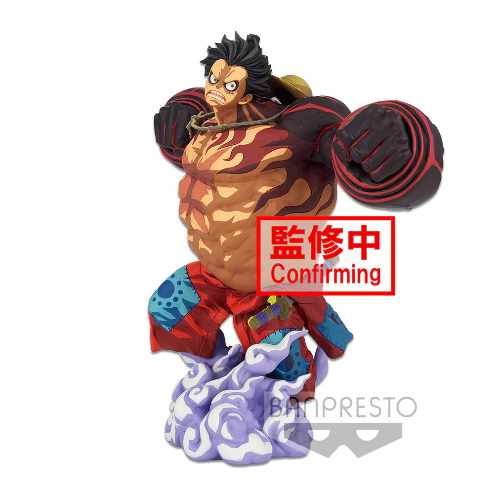 One Piece World Figure Colosseum 3 Super Master Stars Monkey D. Luffy Gear 4 (Two Dimensions)