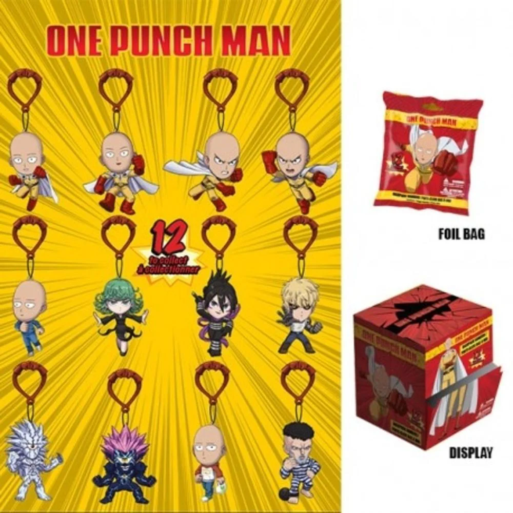 ONE PUNCH MAN - Keychain 6cm blind assortment Hangers