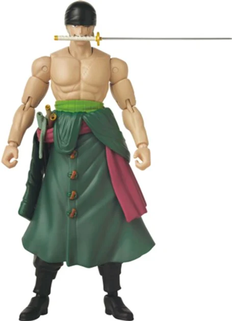 ONEPIECE R.ZORO 3SWORD 6.5" Anime Heroes Action Figure by Bandai - Image 2
