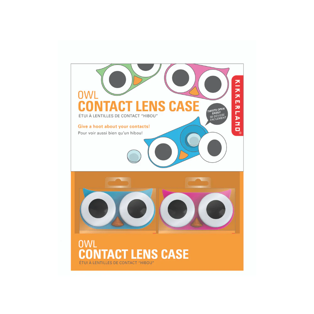 Owl Contact Lens Case Assorted