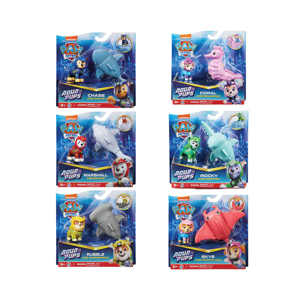 Paw Patrol Aqua Hero Pups Action Figure Play Set (1 Random)