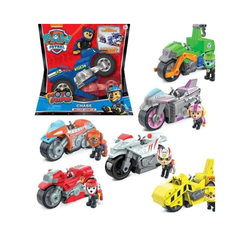Paw Patrol Moto Themed Vehicles Asst.