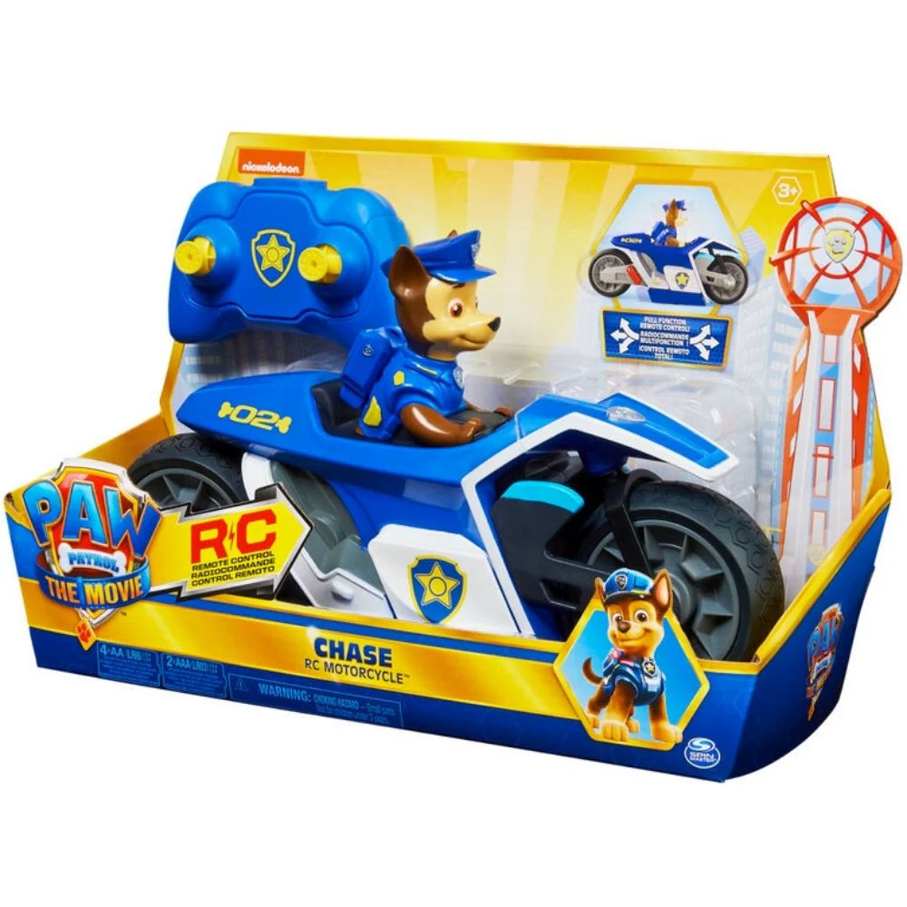 Paw Patrol Movie Chase R/C Motorcycle - Image 2