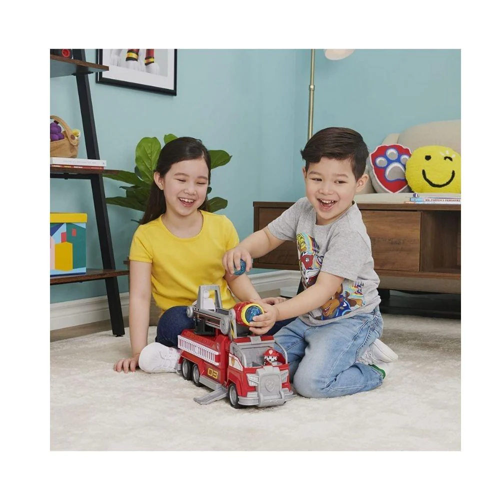Paw Patrol Movie Marshall Transforming City Firetruck - Image 6