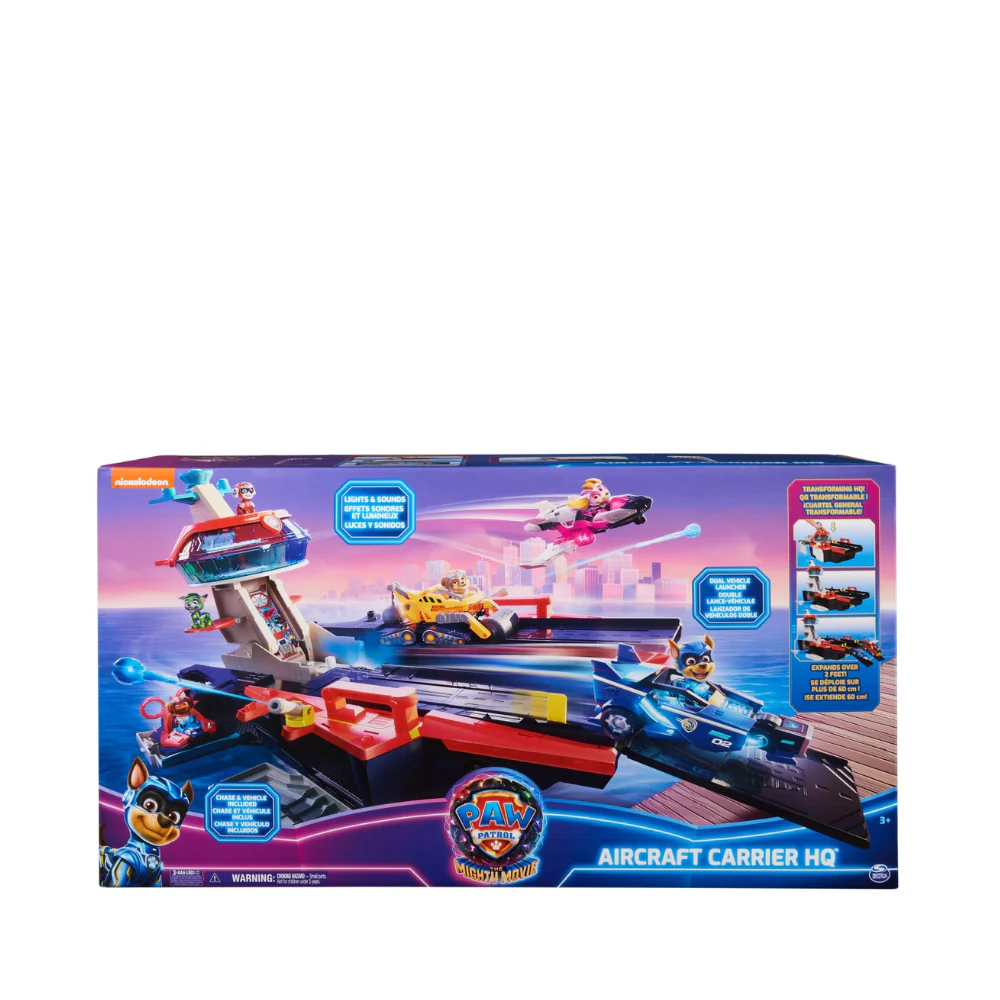 Paw Patrol Movie Aircraft Carrier HQ