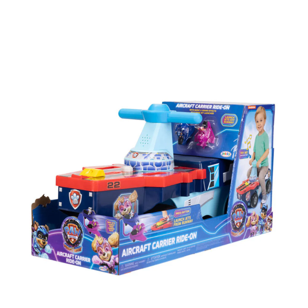 Paw Patrol Movie2 Air Craft Carrier Ride-On