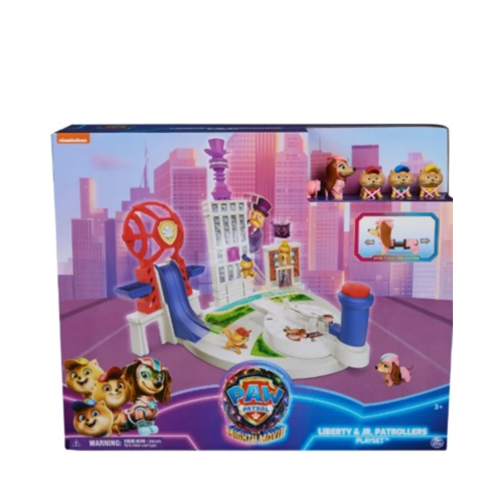 Paw Patrol Movie Liberty & Jr.Pat Playset