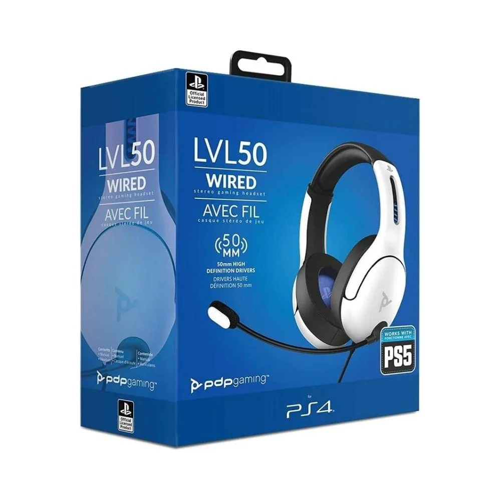 PDP - LVL50 Wired Stereo Headset for PS4/PS5 - Image 2