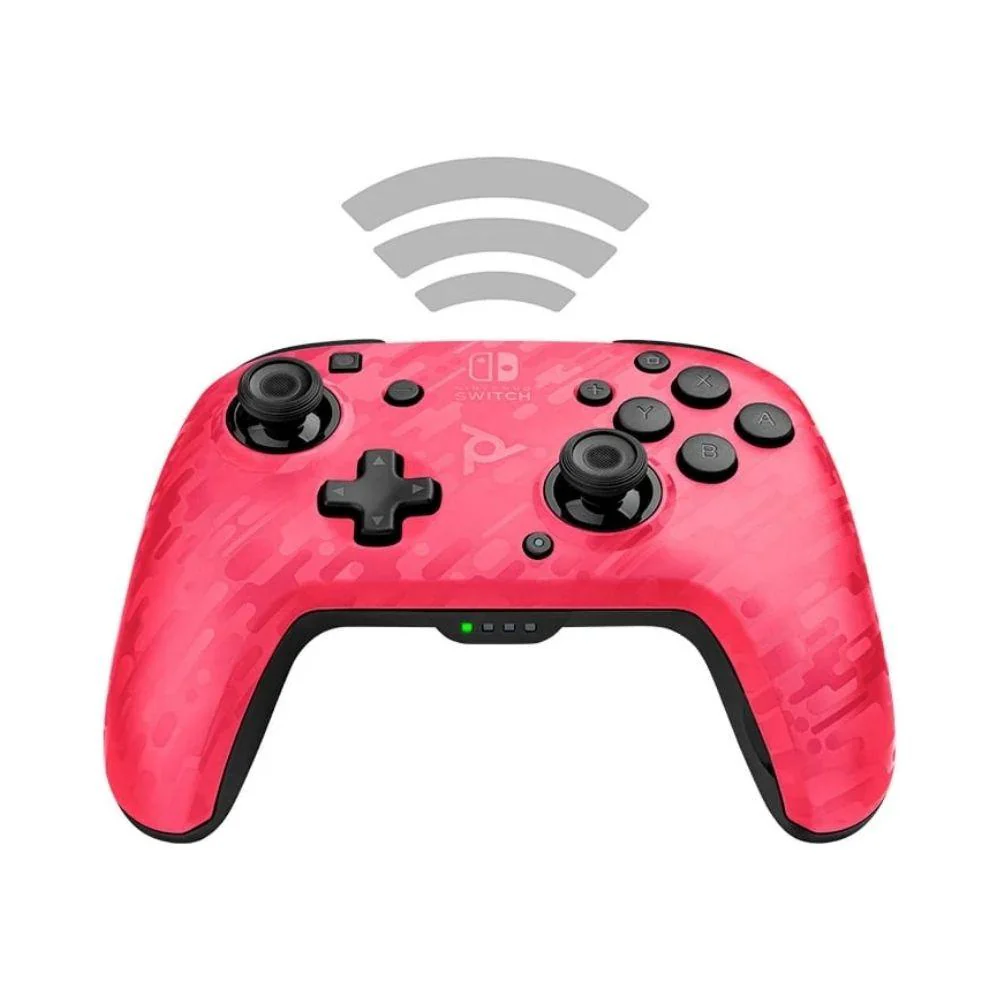 PDP Switch - Faceoff Wireless - Controller Camo Pink - Image 3