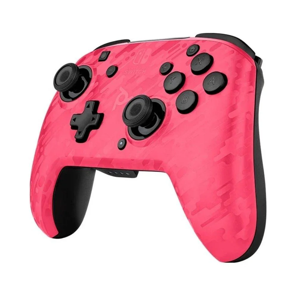 PDP Switch - Faceoff Wireless - Controller Camo Pink - Image 4