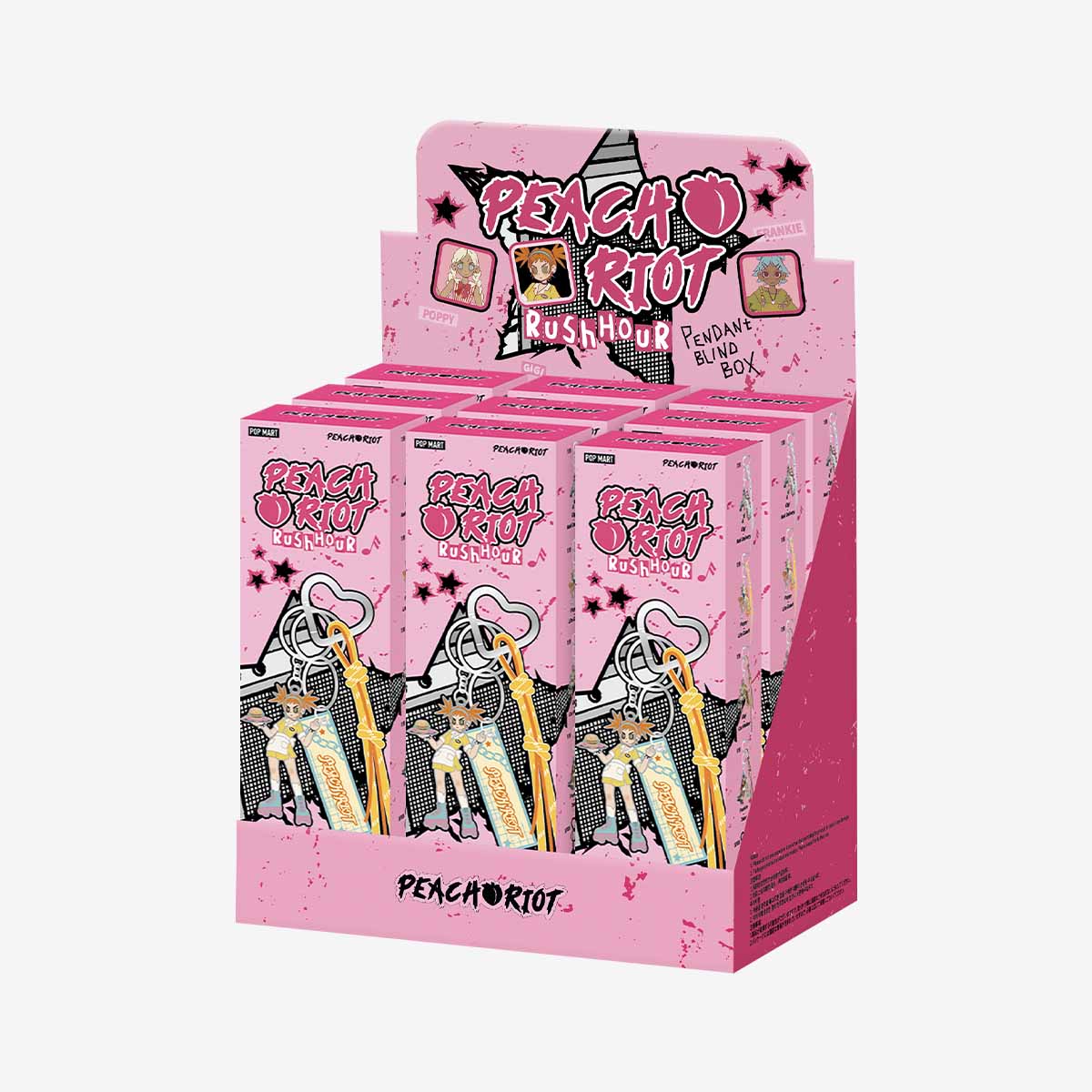 Peach Riot Rush Hour Series-Pendant Blind Box By Pop Mart (1 Random) - Image 3