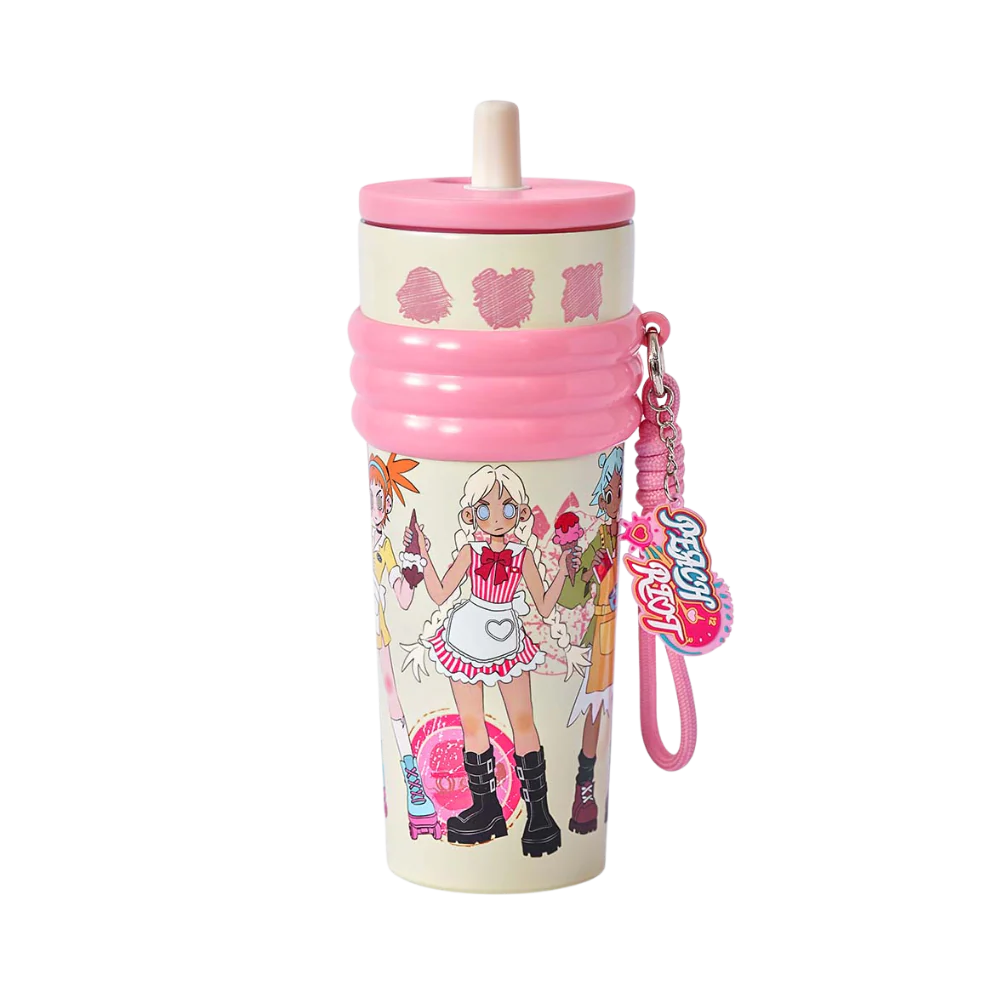 Peach Riot Rush Hour Series-Straw Cup By Pop Mart